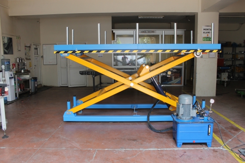 tek makaslı lift